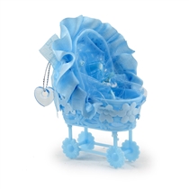 Carrinho de Bebe Azul